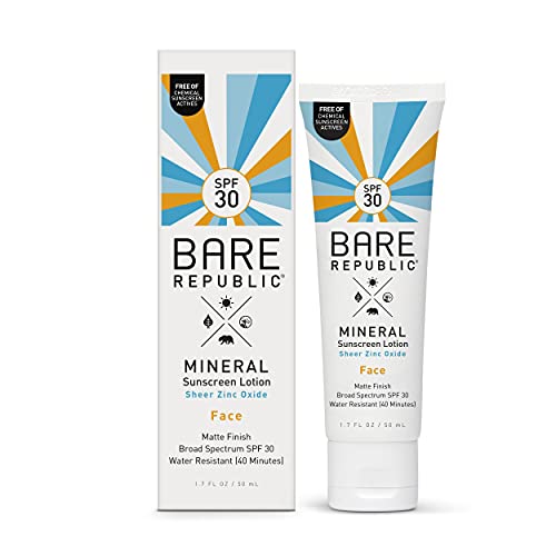 Mineral Sunscreen Lotion for Face